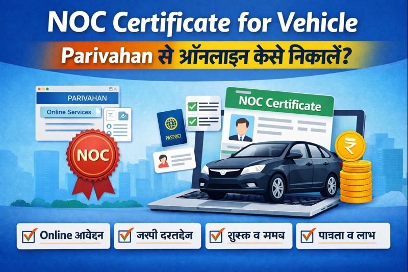 NOC Certificate for Vehicle – Parivahan से ऑनलाइन कैसे निकालें?