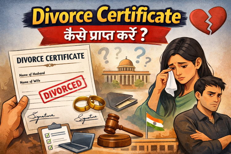 Divorce Certificate कैसे प्राप्त करें