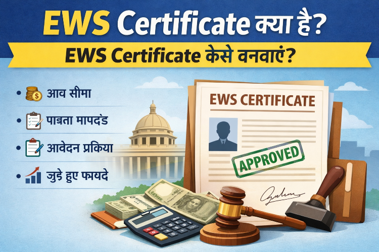 EWS Certificate कैसे बनवाएं