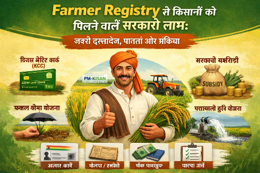 Farmer Registry से किसानों को मिलने वाले सरकारी लाभ