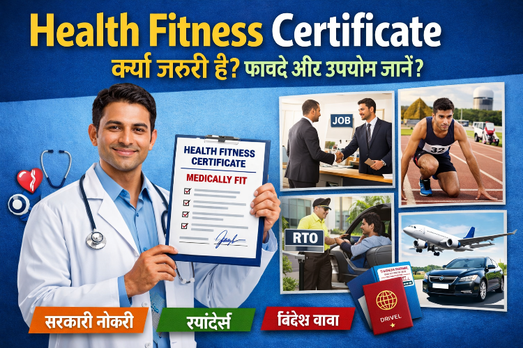 Health Fitness Certificate क्यों जरूरी है फायदे और उपयोग जानें