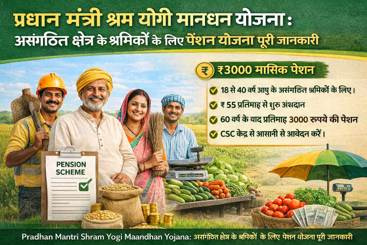 Pradhan Mantri Shram Yogi Maandhan Yojana