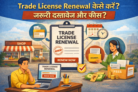 Trade License Renewal कैसे करें? जरूरी दस्तावेज और फीस?