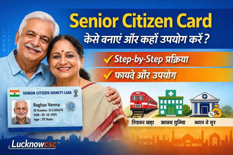 Senior Citizen Card कैसे बनाएं और कहाँ उपयोग करें
