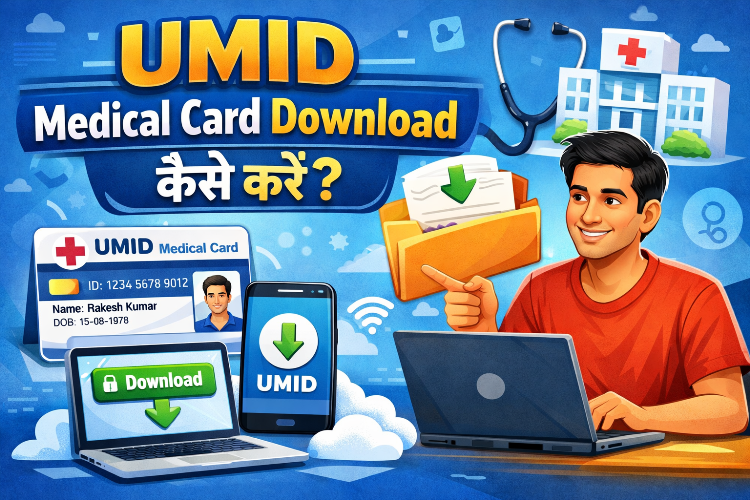UMID Medical Card Download कैसे करें