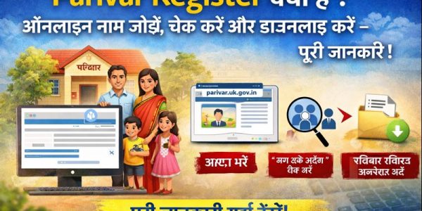Parivar Register क्या है? ऑनलाइन नाम कैसे जोड़ें, चेक करें और डाउनलोड करें – पूरी जानकारी?