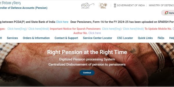 Sparsh Defence Portal क्या है? Pensioners के लिए Login, Registration और पूरी जानकारी