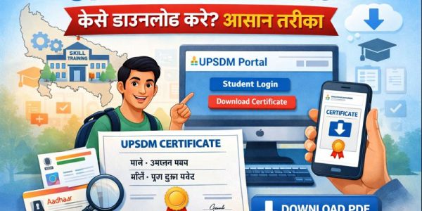 UPSDM Certificate कैसे डाउनलोड करें? आसान तरीका