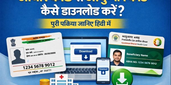 आधार कार्ड से आयुष्मान कार्ड कैसे डाउनलोड करें? पूरी प्रक्रिया हिंदी में?