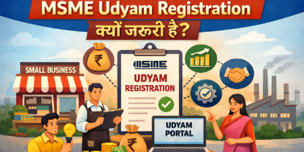 छोटे व्यापार के लिए MSME Udyam Registration क्यों जरूरी है?