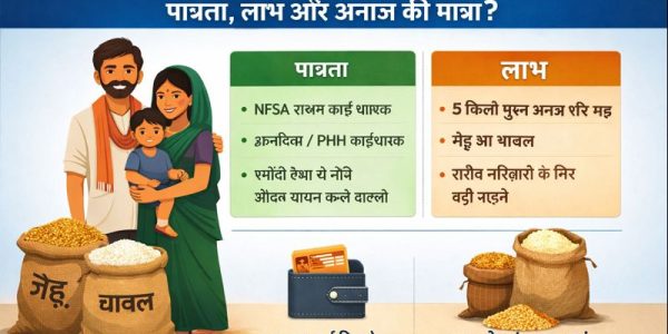प्रधानमंत्री गरीब कल्याण अन्न योजना 2026 – पात्रता, लाभ और अनाज की मात्रा?